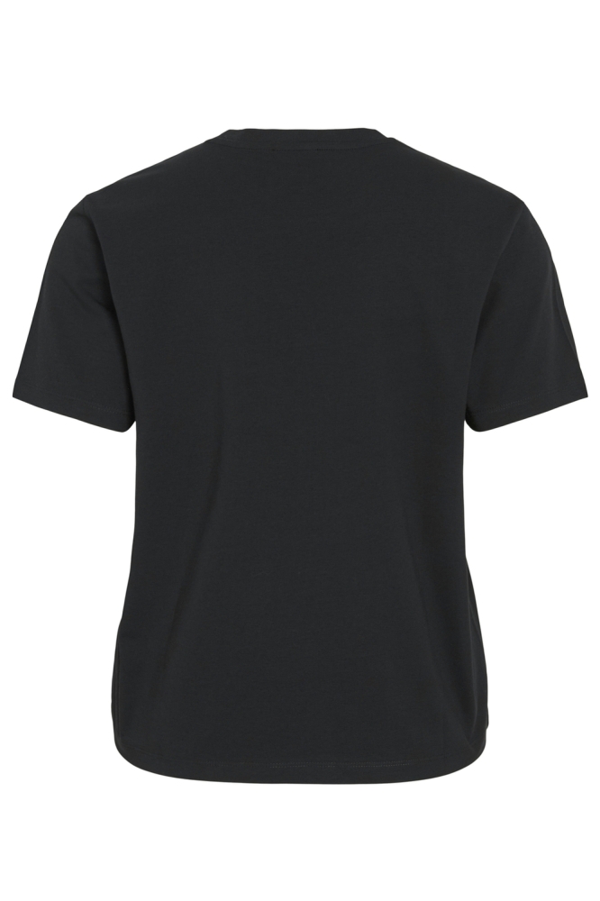 VINORA S/S T-SHIRT - NOOS 14103448 Black Beauty/EMB AVA BR